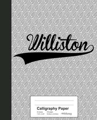 Calligraphy Paper: WILLISTON Notebook Cover Image
