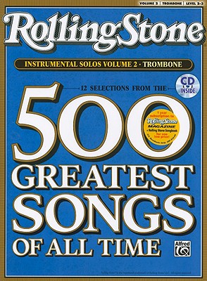Selections from Rolling Stone Magazine's 500 Greatest Songs of All Time (Instrumental Solos), Vol 2: Trombone, Book & CD Cover Image