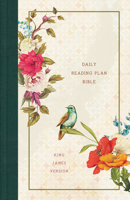 The Daily Reading Plan Bible [Nightingale]: The King James Version in 365 Segments Plus Devotions Highlighting God's Promises By Compiled by Barbour Staff Cover Image