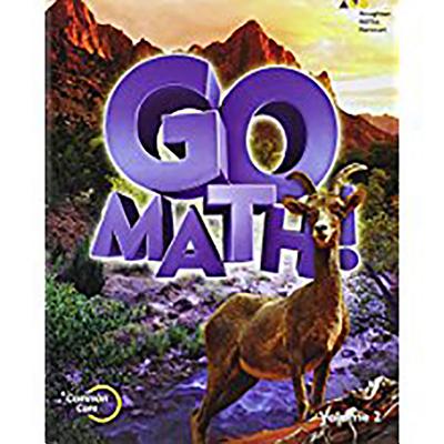 Student Edition Volume 2 Grade 6 2015 (Go Math!) Cover Image