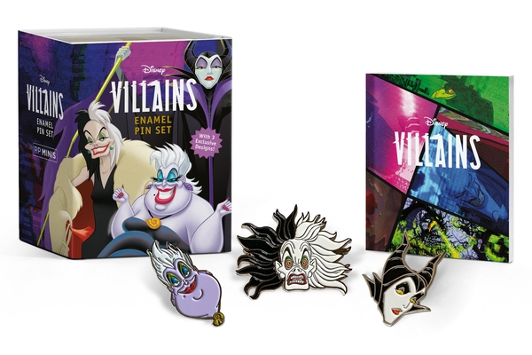 Disney Villains Enamel Pin Set (RP Minis) Cover Image