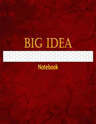 Big Idea Notebook: 1/3 Inch Hexagonal Graph Ruled By Sematol Books Cover Image