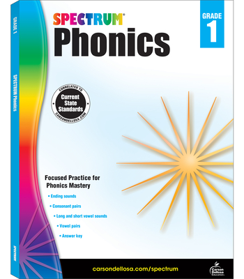 Spectrum Phonics, Grade 1 By Spectrum (Compiled by) Cover Image