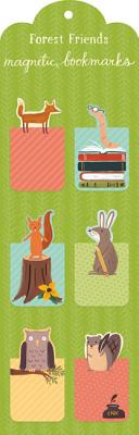 Forest Friends Magnetic Bookmarks By Galison, Yasmin Imamura (Illustrator) Cover Image