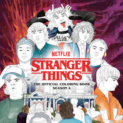Stranger Things: The Official Coloring Book, Season 4 By Netflix Cover Image