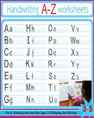Handwriting A-Z Worksheets: Alphabet Tracing, Letter Tracing Book, Handwriting  Practice, Uppercase & Lowercase Letter Writing Practice for Kids Ag  (Paperback)
