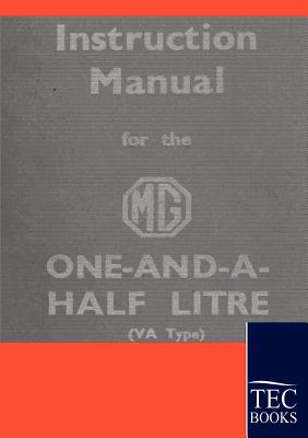 Instruction Manual for the MG 1,5 Litre Cover Image