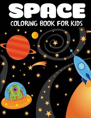 Space Coloring Book for Kids Cover Image