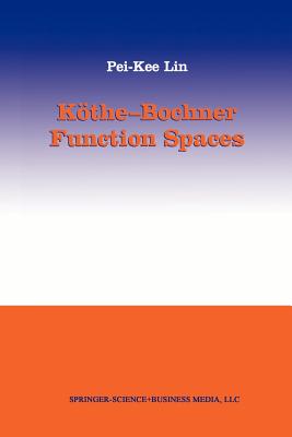 Köthe-Bochner Function Spaces Cover Image