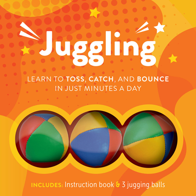 Juggling kit: Learn to Toss, Catch, and Bounce in Just Minutes a Day - Includes: Three juggling balls and instruction book