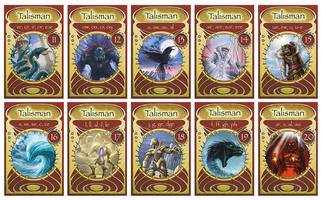 Phonic Books Talisman Card Games, Boxes 11-20 Cover Image
