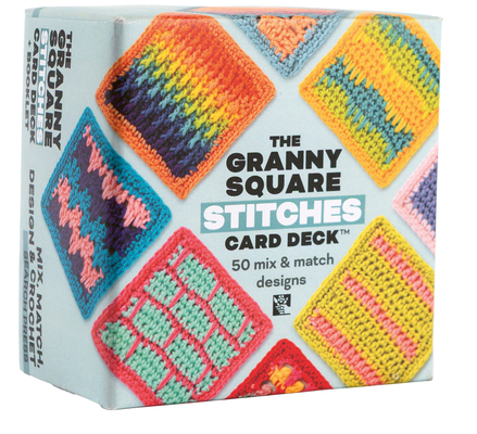 The Granny Square Stitches Card Deck: 50 Mix and Match Designs By Claire Montgomerie Cover Image