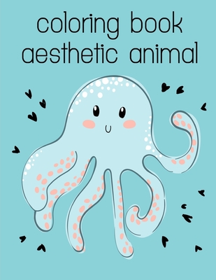 coloring book aesthetic animal: Cute Christmas Animals and Funny Activity for Kids Cover Image