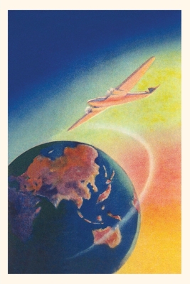 Vintage Journal Airplane Flying over Far East By Found Image Press (Producer) Cover Image