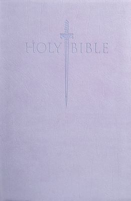 King James Version Easy Read Sword Value Thinline Bible Personal Size Lavender Ultrasoft Cover Image