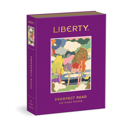 Liberty Prospect Road 500 Piece Book Puzzle By Galison, Liberty, (Illustrator) Cover Image