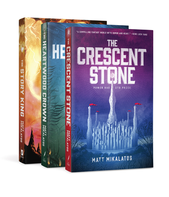 The Sunlit Lands Trilogy: The Crescent Stone / The Heartwood Crown / The Story King Cover Image