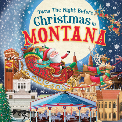 'Twas the Night Before Christmas in Montana By Jo Parry (Illustrator) Cover Image