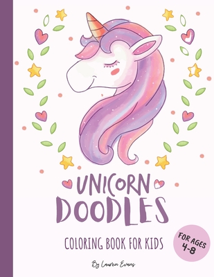 Download Unicorn Doodles Coloring Book For Kids Coloring Pages Sketchbook 2 In 1 For Kids Ages 4 8 Brookline Booksmith