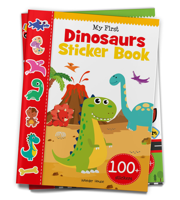 My First Dinosaurs Sticker Book (My First Sticker Books) Cover Image