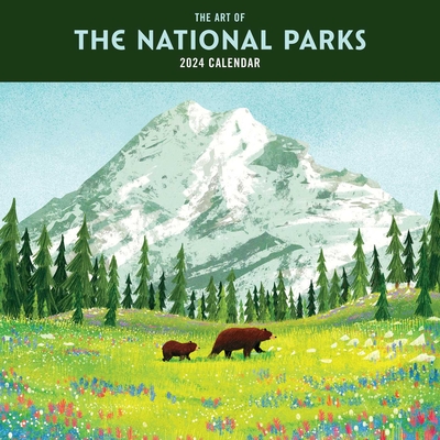2024 Art of the National Parks Wall Calendar