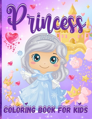 Kids Jumbo Coloring Book - Princess