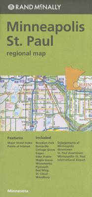 Rand McNally Minneapolis/St. Paul, Minnesota Regional Map By Rand McNally (Manufactured by) Cover Image