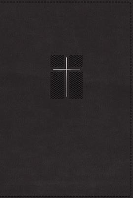 Niv, Quest Study Bible, Leathersoft, Black, Indexed, Comfort Print: The Only Q and A Study Bible By Christianity Today Intl (Editor), Zondervan Cover Image