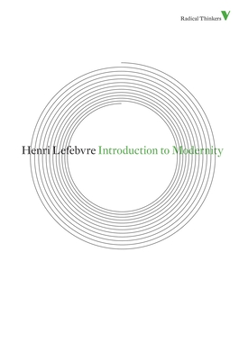 Introduction to Modernity (Radical Thinkers) Cover Image