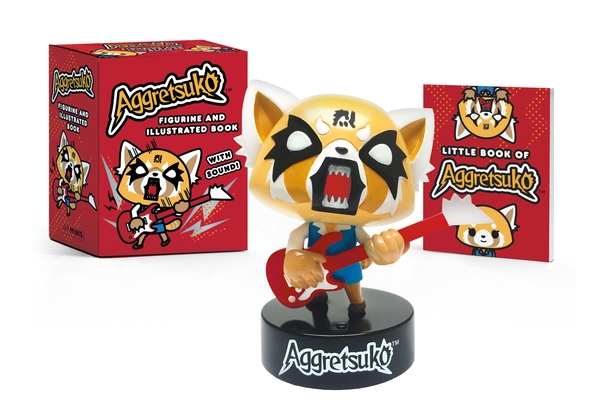 Aggretsuko Figurine and Illustrated Book: With Sound! (RP Minis)