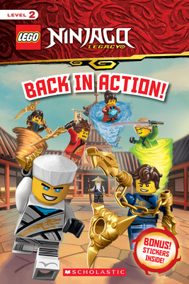 Back in Action! (LEGO Ninjago: Reader with Stickers) By Tracey West Cover Image