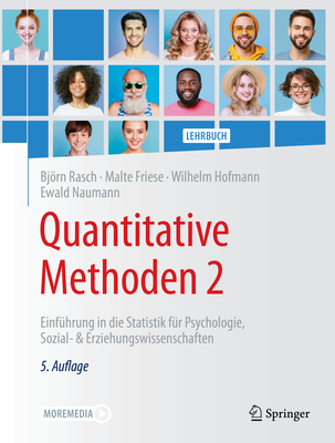 Quantitative Methoden 2: Einführung in Die Statistik Für Psychologie, Sozial- & Erziehungswissenschaften Cover Image