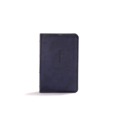 KJV Compact Bible, Navy LeatherTouch, Value Edition Cover Image