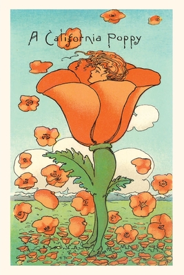 The Vintage Journal Illustration of California Poppy Person By Found Image Press (Producer) Cover Image