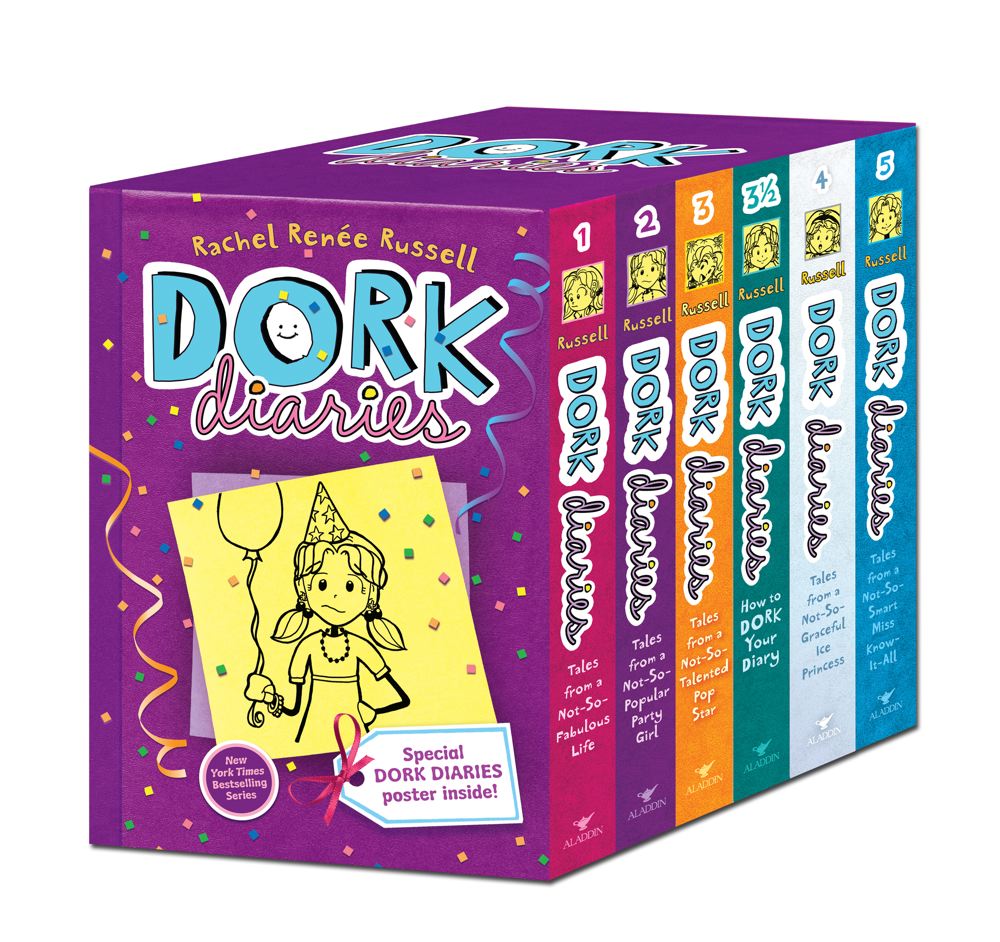 The Dork Diaries Set: Dork Diaries Books 1, 2, 3, 3 1/2, 4 ...