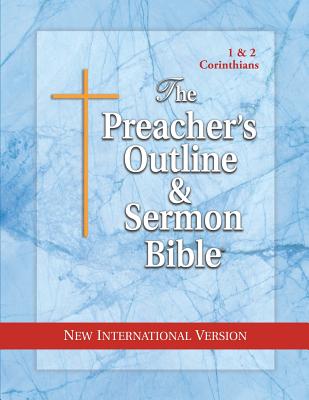 Preacher's Outline & Sermon Bible-NIV-1 & 2 Corinthians Cover Image
