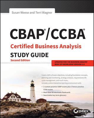 Cbap / Ccba Certified Business Analysis Study Guide Cover Image