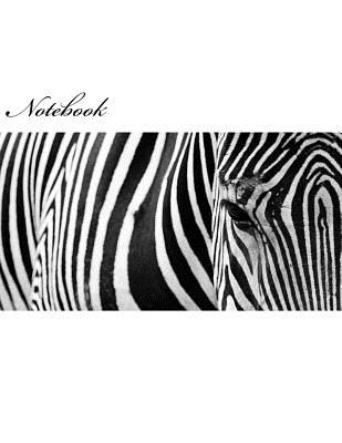 Notebook: Zebra Cover Image