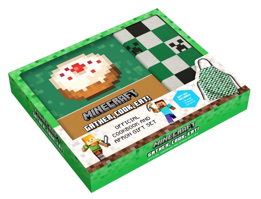 Minecraft: The Official Cookbook and Apron Gift Set By Tara Theoharis Cover Image