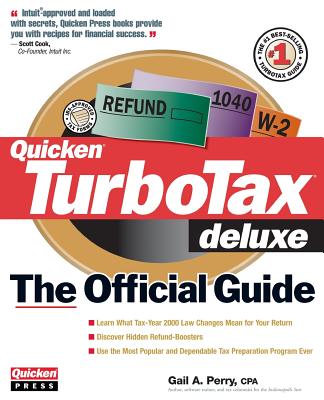 Turbo Tax Deluxe: The Official Guide (2000) (Official Guides (Osborne)) Cover Image