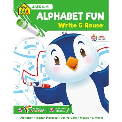 Alphabet Fun (Write & Reuse)