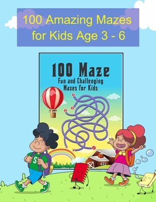Big Easter Mazes for Kids: Ages 4-6