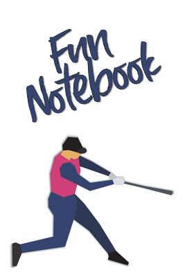 Fun Notebook: Boys Books - Mini Composition Notebook - Ages 6 -12 - Baseball Book for Boys Cover Image