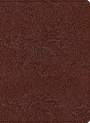 KJV Study Bible, Large Print Edition, Brown Bonded Leather Cover Image