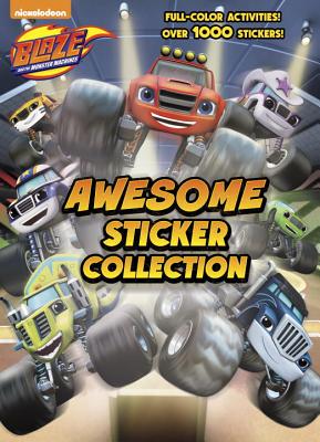 Blaze and the Monster Machines Awesome Sticker Collection (Blaze and the Monster Machines) By Golden Books, Golden Books (Illustrator) Cover Image