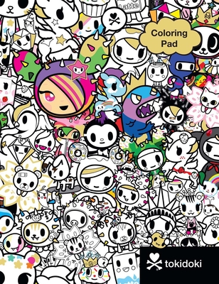 Cover for Tokidoki Coloring Pad
