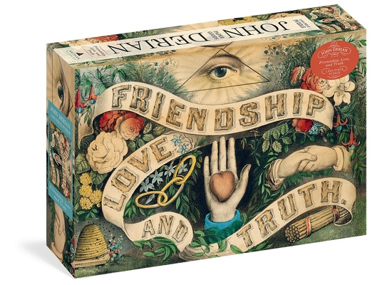 John Derian Paper Goods: Friendship, Love, and Truth 1,000-Piece Puzzle By John Derian Cover Image