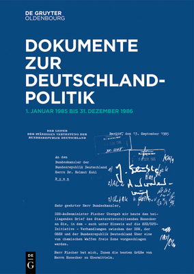 1. Januar 1985 bis 31.Dezember 1986 By Bundesarchiv Koblenz (Other), Michael Hollmann (Editor), Jörn Petrick (Editor) Cover Image