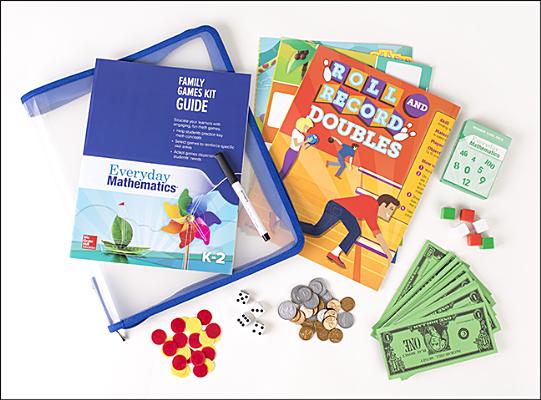 Everyday Mathematics 4: Grades K-2, Family Games Kit (Everyday Math Games Kit) Cover Image