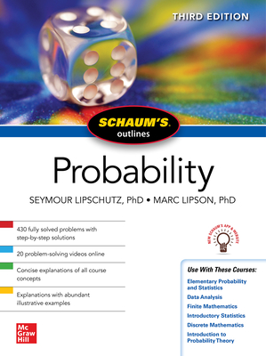 Schaum's Outline of Probability, Third Edition Cover Image